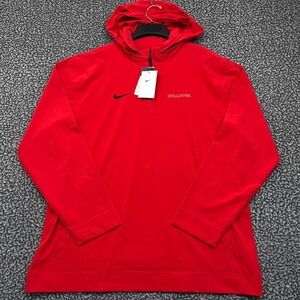 Nike Hoodie Men Large Georgia Bulldogs NCAA Long Sleeve Pullover 1/4 Zip New L